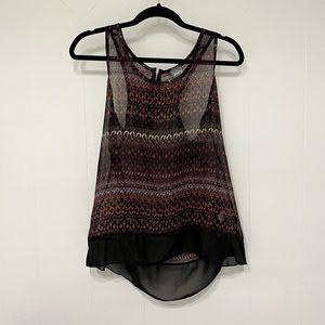 Vanity Sheer Tank Top